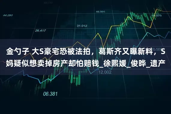 金勺子 大S豪宅恐被法拍，葛斯齐又曝新料，S妈疑似想卖掉房产却怕赔钱_徐熙媛_俊晔_遗产